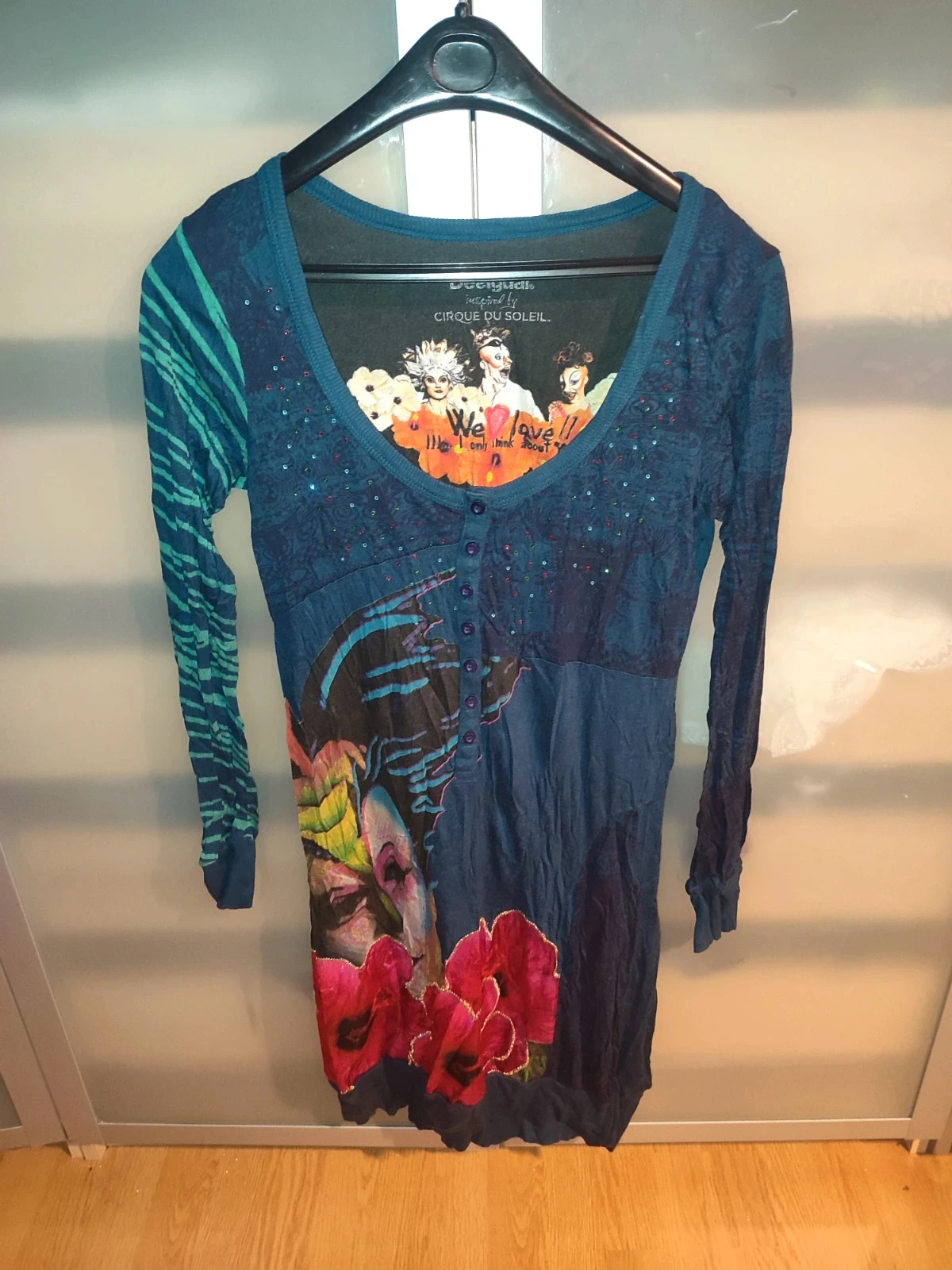 Robe à manches longues taille 38 / M Desigual